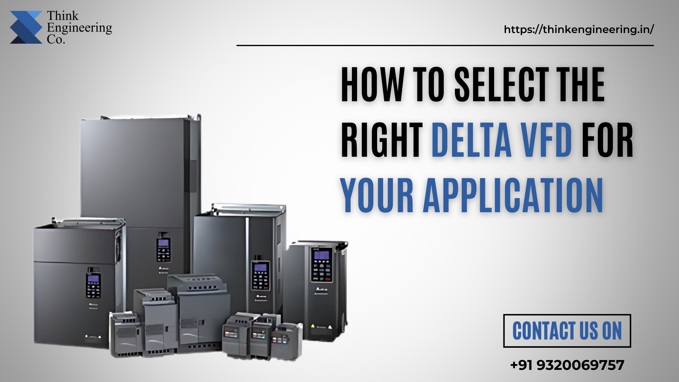 How to Select the Right Delta VFD for Your Application