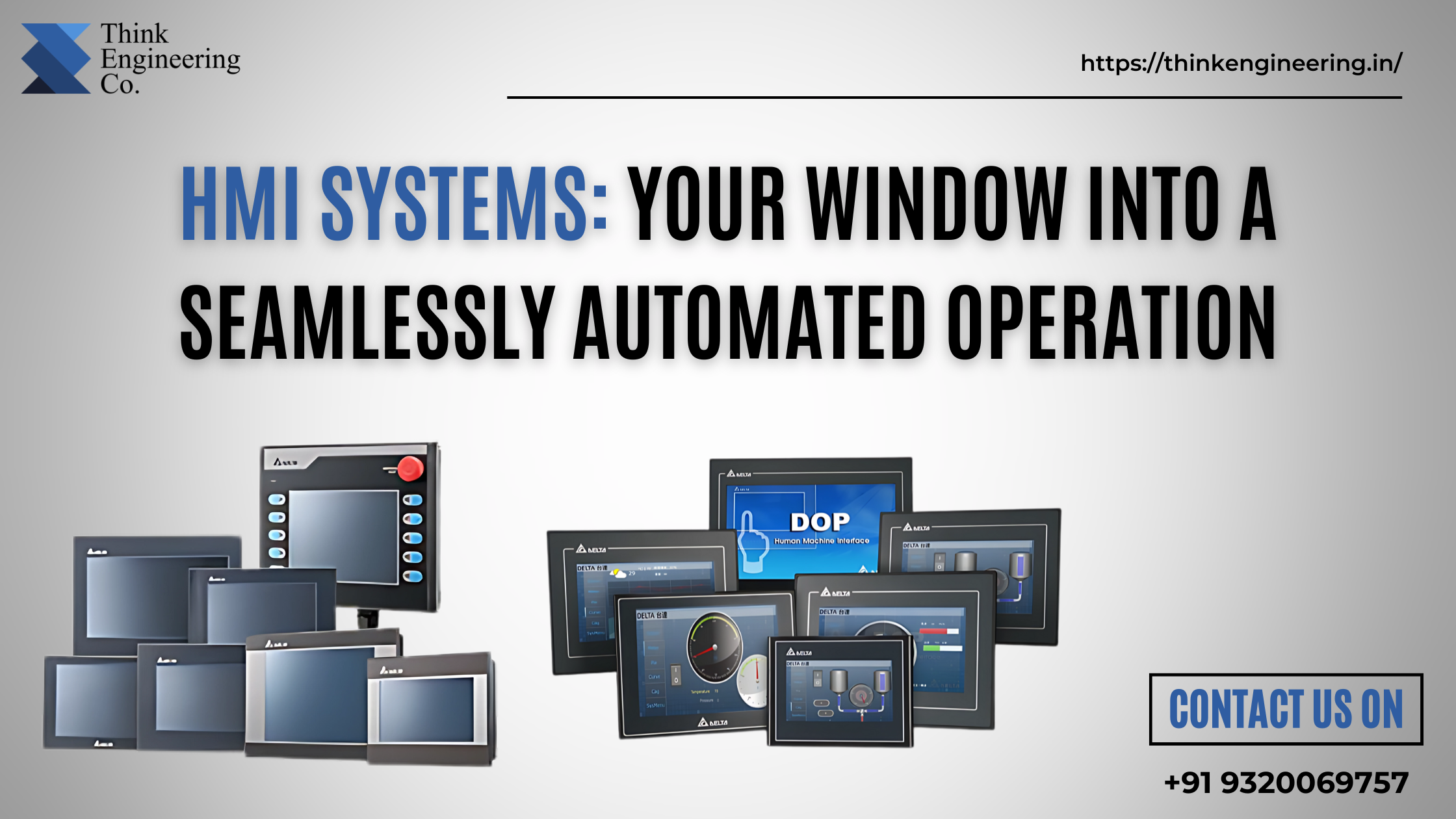 HMI Systems: Your Window into a Seamlessly Automated Operation